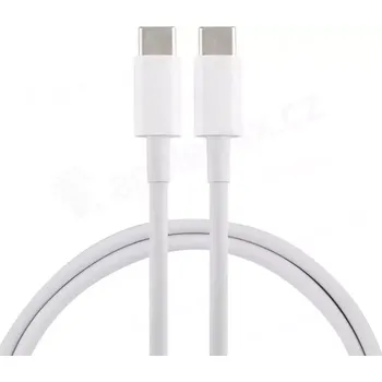 Síťový kabel Datový kabel USB Typ C na USB Typ C barva bílá - 3 metry