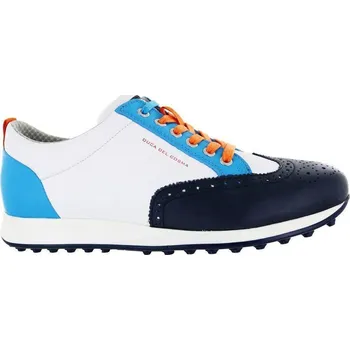 Duca Del Cosma Camelot pánské golfové boty, bílo/modré bílé, standardní, bez spajků, 41