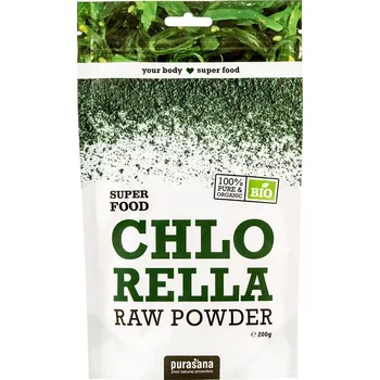 Přírodní produkt Purasana Chlorella Powder BIO 200 g 