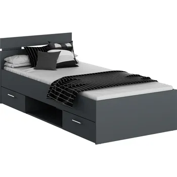 Dětská postel Postel MICHIGAN NEW 90×200 grafit