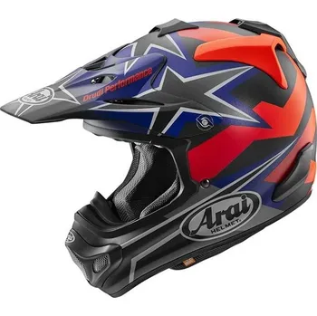 Helma na motorku Arai Arai MX-V EVO Stars n Stripes Dark (matná) off-road helma vel.S S