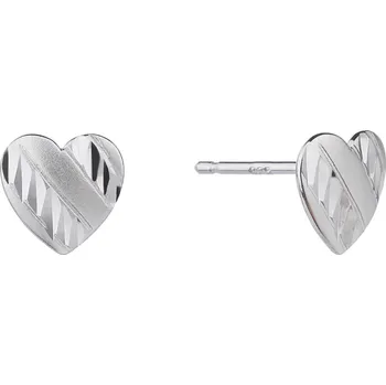 Náušnice Bealio BEALIO Stříbrné náušnice SRDCE 03-06138-2530