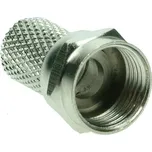 Solight anténní F-konektor, šroubovací, průměr: 6,5mm, 10ks, sáček - SSN6100E