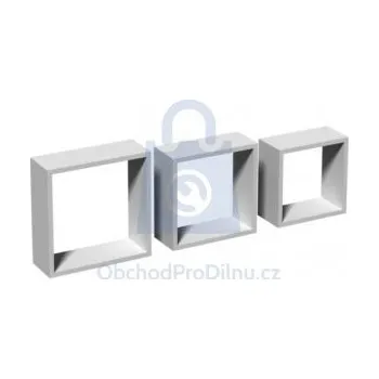 police Police modulové FSS, sada 3 ks wenge 270 x 240 x 210, balení 1 bal