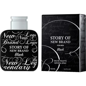 Pánský parfém New Brand Story Of New Brand Black Men toaletní voda 100 ml