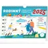 Kalendář Notique Týdenní rodinný plánovací kalendář s háčkem 2025
