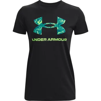 dámské tričko UNDER ARMOUR - BLACK - L (Under Armour Graphic T-Shirt)