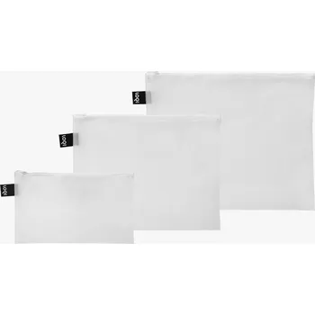 LOQI cestovní pouzdra na zip - Fashion - TRANSPARENT Milky