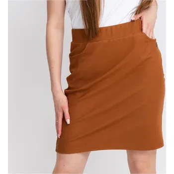 Dámská sukně Dámská skořicová džínová sukně Velikost: M