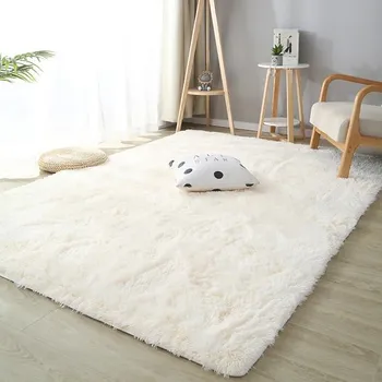 Koberec Moderní měkký koberec do dětského pokoje - krémově bílá,80 x 200 cm (31,5 x 78 palců)