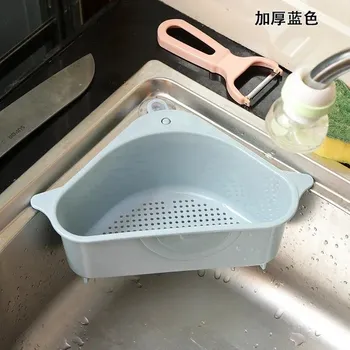 Držák na houbičku do dřezu | organizér do kuchyně - Modrá