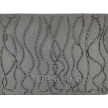 Krbová vložka Zadní stěna do krbových vložek Invicta 700 Selenic (ref. 700297)