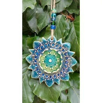 Keramický závěs Mandala