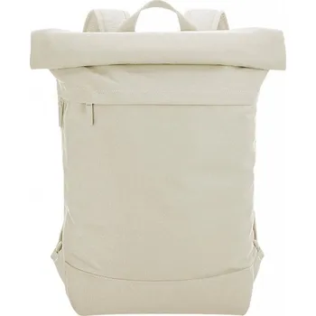 Městský batoh BagBase Lehký minimalistický vodoodpudivý rolovací batoh na notebook do 15,6" Barva: béžová světlá