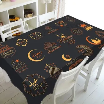 ubrus Ubrus na ramadán s motivem půlměsíce - 13,100 x 160 cm 39 x 63 palců