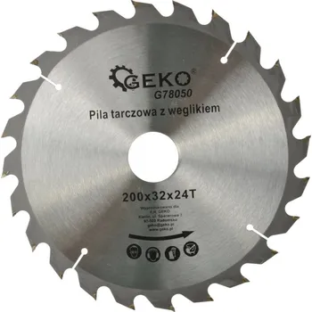 Pilový kotouč GEKO Pilový kotouč 200x32x24T(otvory)(50)
