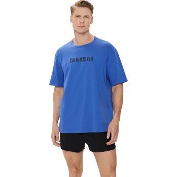 Pánské oblečení Calvin Klein S/S CREW NECK 000NM2567E CEI L Velikost: L