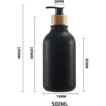 Dávkovač mýdla Dávkovač mýdla a šamponu pro koupelnové doplňky - D 500 ml