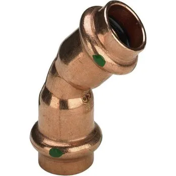 Stavebniny Viega PROFIPRESS 2426 oblouk 45°, 54mm, lisovací, voda, měď