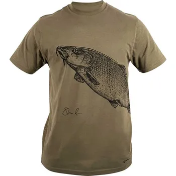 Rybářské oblečení Tričko Korum Classic Barbel T-Shirt Velikost S