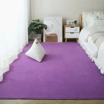 Koberec Velký měkký koberec do obýváku - Nachový,40 x 60 cm (15,7 x 23,6 palce)