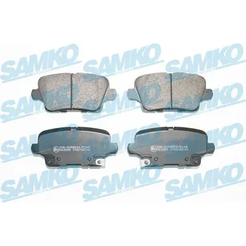 Brzdová destička Sada brzdových destiček, kotoučová brzda SAMKO 5SP2141