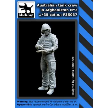 Plastikový model Blackdog 1/35 Australian tank crew in Afghanistan No.2