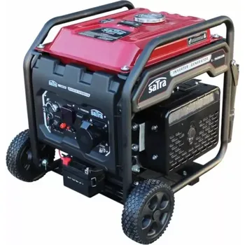 Elektrocentrála SATRA S-THOR55IB Benzínová elektrocentrála 5500 W, 2 zásuvky 230 V, pojízdná