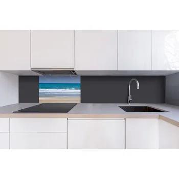 Obklad DIMEX | Dibond za kuchyňskou linku DBW-06040-090 | 60 x 40 cm | Pláž + Dibond deska za kuchyňskou linku DIMEX v rozměru 60 x 40 cm, motiv Pláž