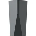 ACA Lighting LED SMD venkovní nástěnné svítidlo 11W 370LM 140d 230V AC 3.000K tmavá šedá CRI80 IP65 30.000hod LG7210G