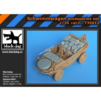 Plastikový model Blackdog 1/35 Schwimmwagen accessories set (TAM)