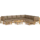 11dílná zahradní sedací souprava s…