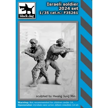 Plastikový model Blackdog 1/35 Israeli soldiers 2024 set