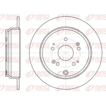 Brzdový kotouč Brzdový kotouč REMSA 61174.00