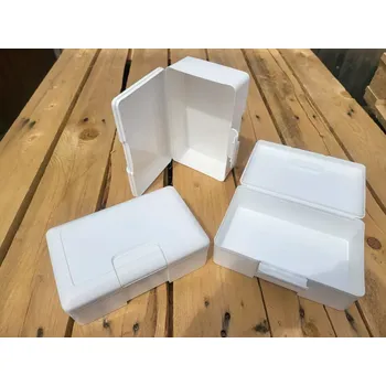 Dárkový potravinový koš Obdélníková bílá krabice 20x12x6