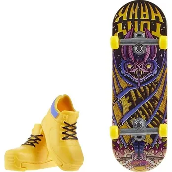 Panenka Mattel HW SKATE Fingerboard a boty A LIL BATTY, HVJ77