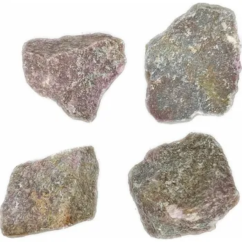 Korund - rubín surový Tanzánie XL - cca 3 - 4 cm