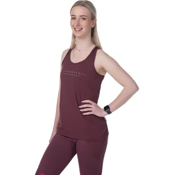 Dámské tričko Dámský běžecký top Kilpi SIEN-W tmavě červená 40