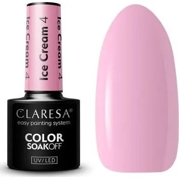 Lak na nehty Gel lak CLARESA Ice Cream 4 5ml