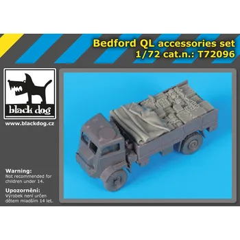 Plastikový model Blackdog 1/72 Bedford QL accessories set (IBG)