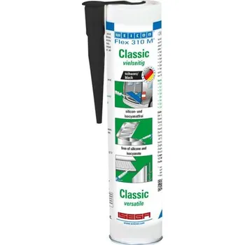 Průmyslové lepidlo Weicon Flex 310M Classic MS-Polymer černý 310 ml