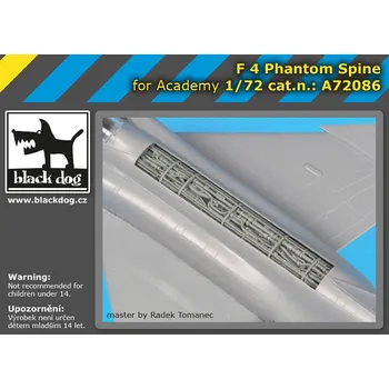 Plastikový model Blackdog 1/72 F-4 Phantom Spine (ACAD)