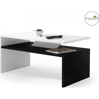Konferenční stolek Konferenční stolek PRIMA 90x50 cm bílá/černá