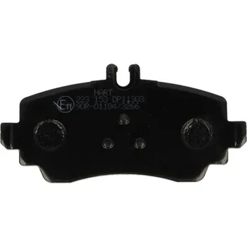 Brzdová destička Sada brzdových destiček, kotoučová brzda HART 223 153