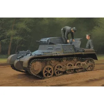 Plastikový model Hobby Boss 80145 German Panzer 1Ausf A Sd.Kfz.101(Early/Late Version) 1:35