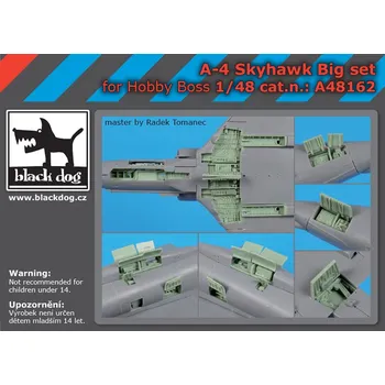 Plastikový model Blackdog 1/48 A-4 Skyhawk big set (HOBBYB)