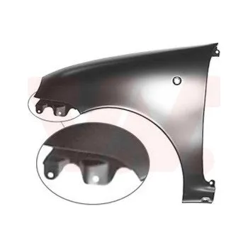 Blatník karosérie Blatník VAN WEZEL 1601657