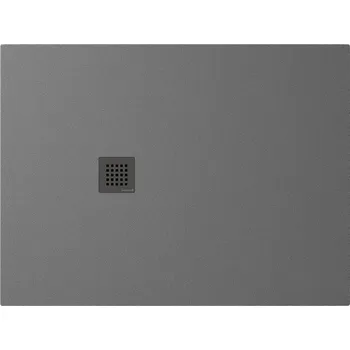 Polysan TRENECA vanička z litého mramoru s možností úpravy rozměru, 120x90cm, šedá mat, 84307.31