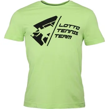 Pánské tričko Pánské tričko Lotto TENNIS CLUB TEE XXL Světle zelená, Světle modrá