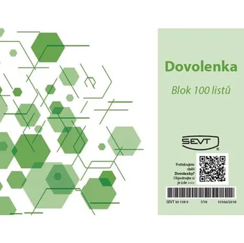 SEVT 30138900 dovolenka A6 100 listů